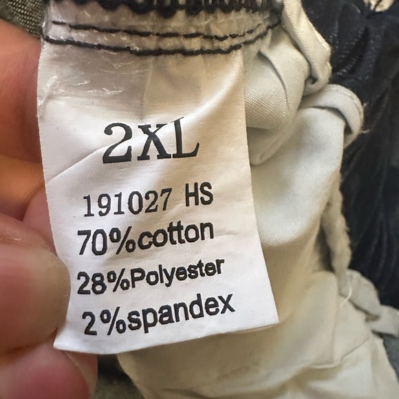 Flamingo  Dark Blue Jean Shorts with Golden Chain Drawstring - Picture 8 of 8